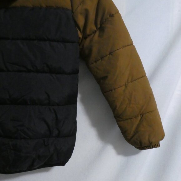 H&M NEW WAYZ | 11-12 years US 14 | Black and Brown Hooded Puffer Jacket - Picture 15 of 16